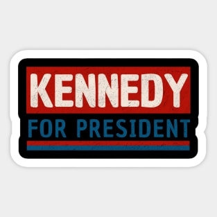 Vintage Kennedy For President JFK in 60s Sticker